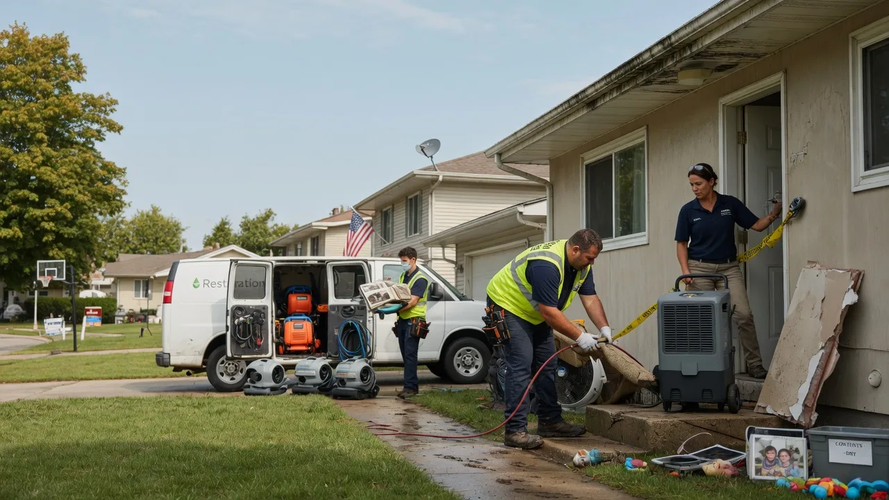 Water Damage Restoration in Unionville, IN near me